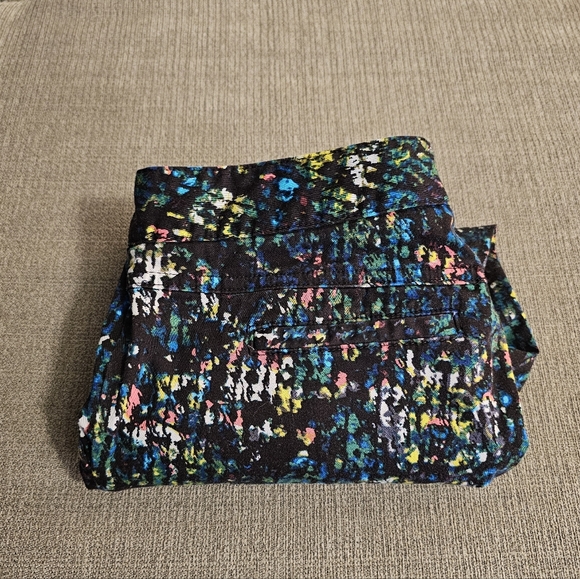 Derek Lam Nightshade MultiColor Art To Wear Casual Printed Pants Size 8 - Picture 9 of 9